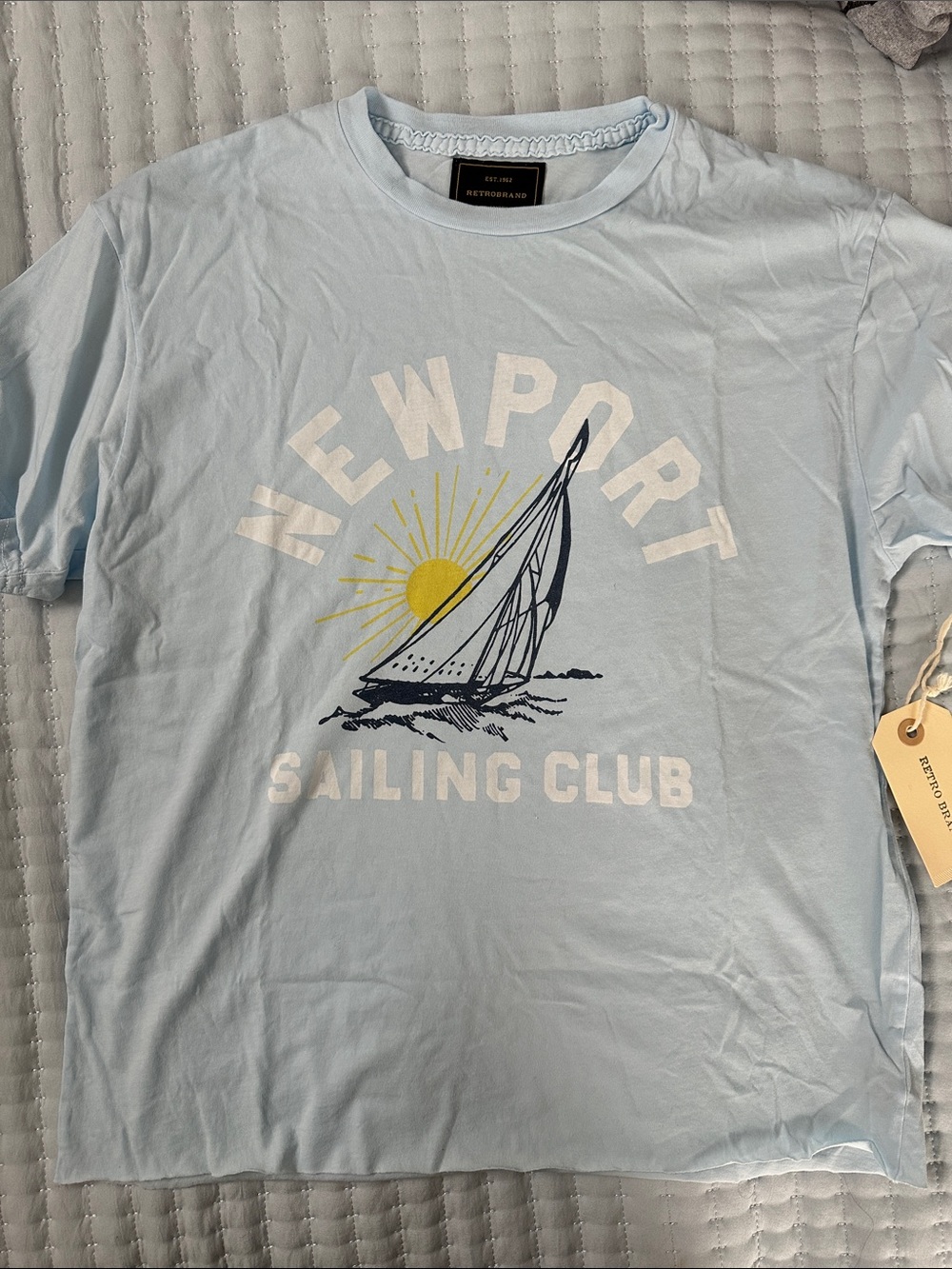 NWT Retro Brand Newport Graphic Tee